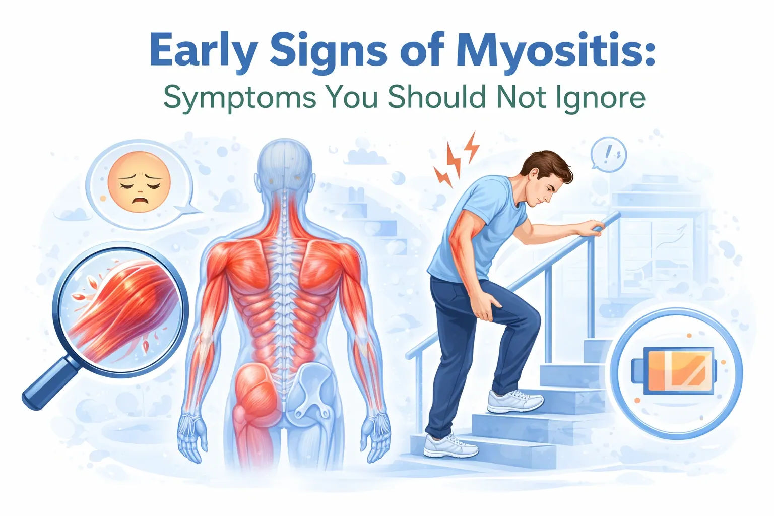 Early Signs of Myositis: Symptoms You Should Not Ignore