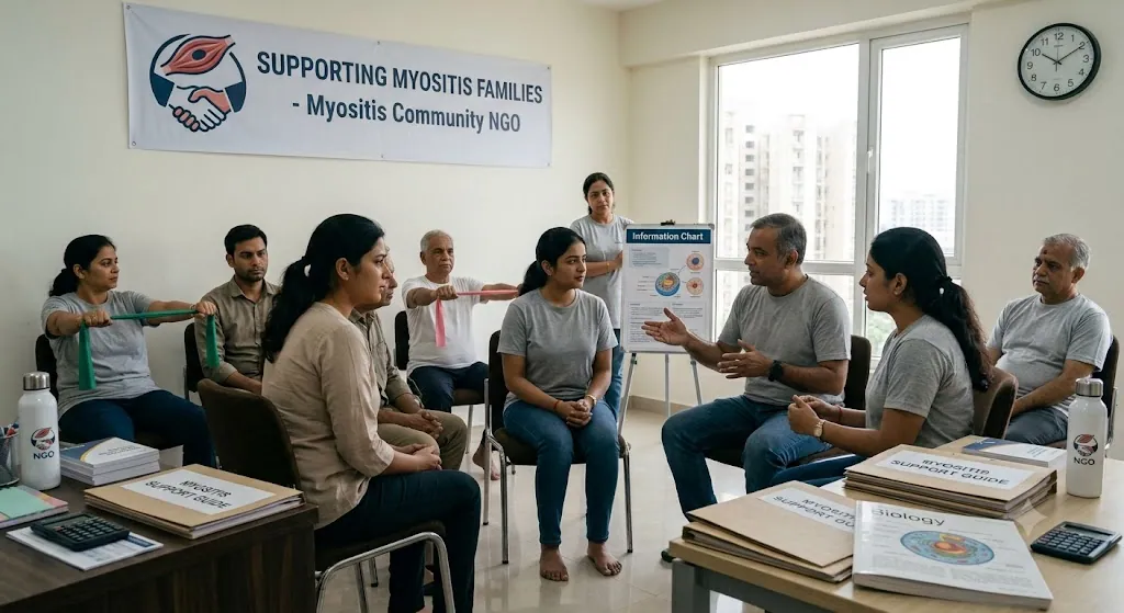 Contribution of Healthcare NGOs in Myositis