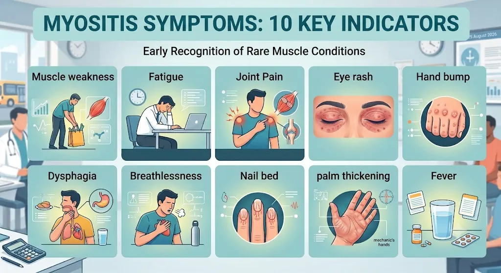 Myositis Early Symptopms