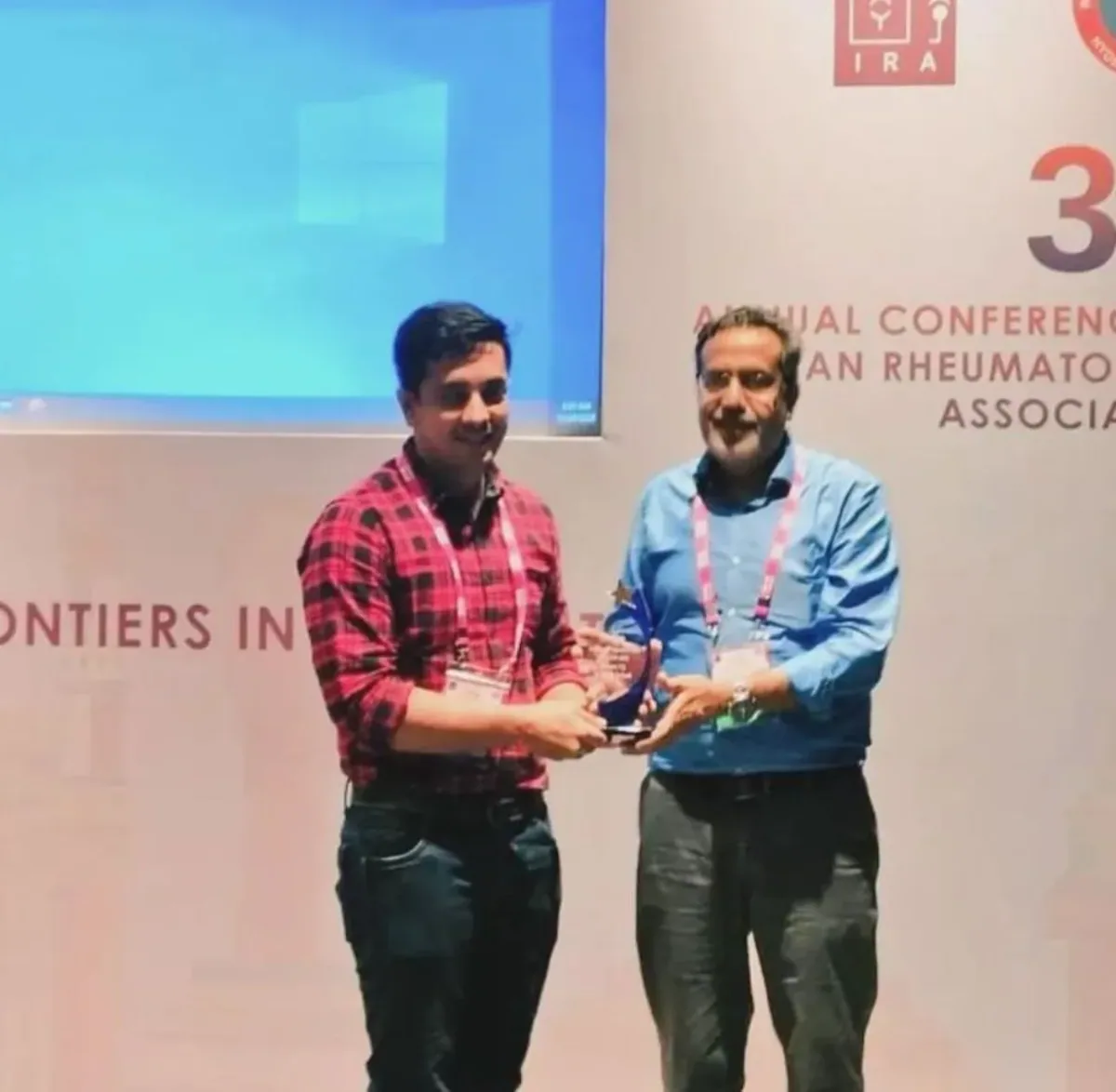 Dr. Hiren Kalyani — RUNNER UP, Case Presentation 2023