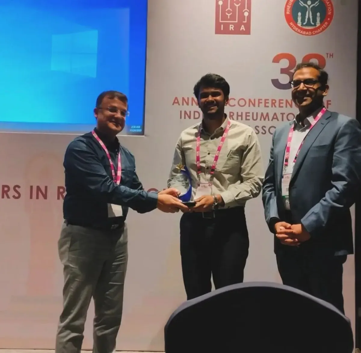 Dr. Harsh Jain — RUNNER UP, Case Presentation 2023